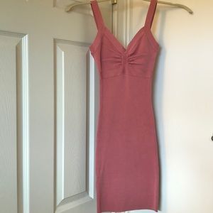 BCBG Maxazria pink mini dress, size XS, never worn
